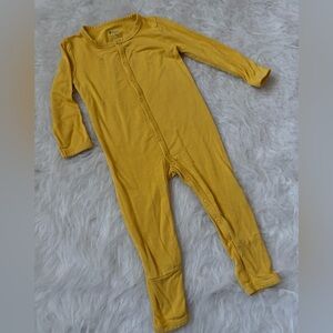 Kyte BABY Mustard Kids One Piece Footie
